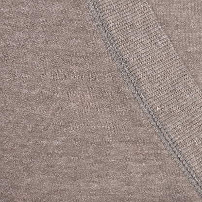 Armani Exchange AX 1/4 Quarter Zip Hoodie Hooded T Shirt Brown Mens XL X-Large