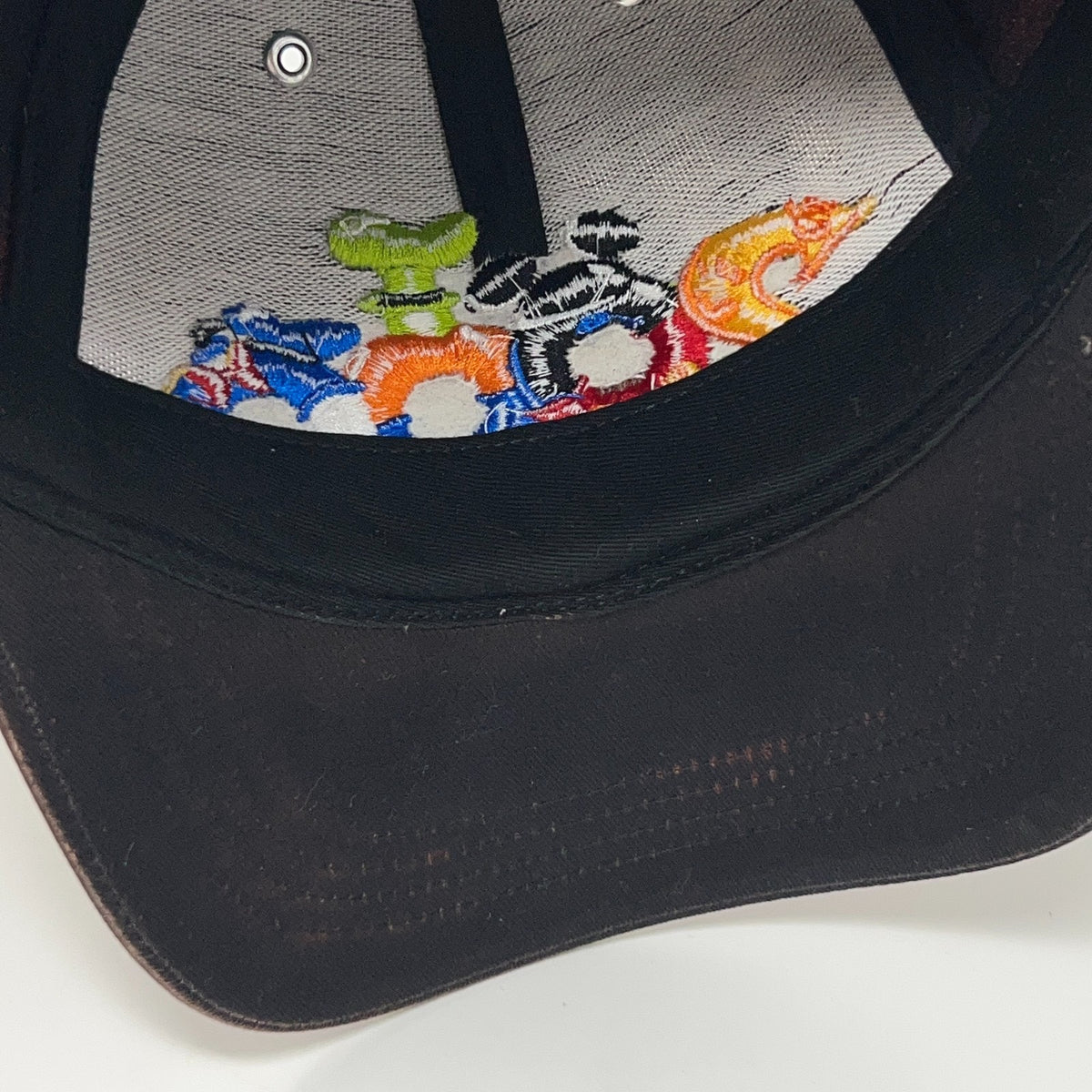 Vintage Y2K Disney 2000 Goofy Mickey Pluto Donald Hat Baseball Cap Strapback