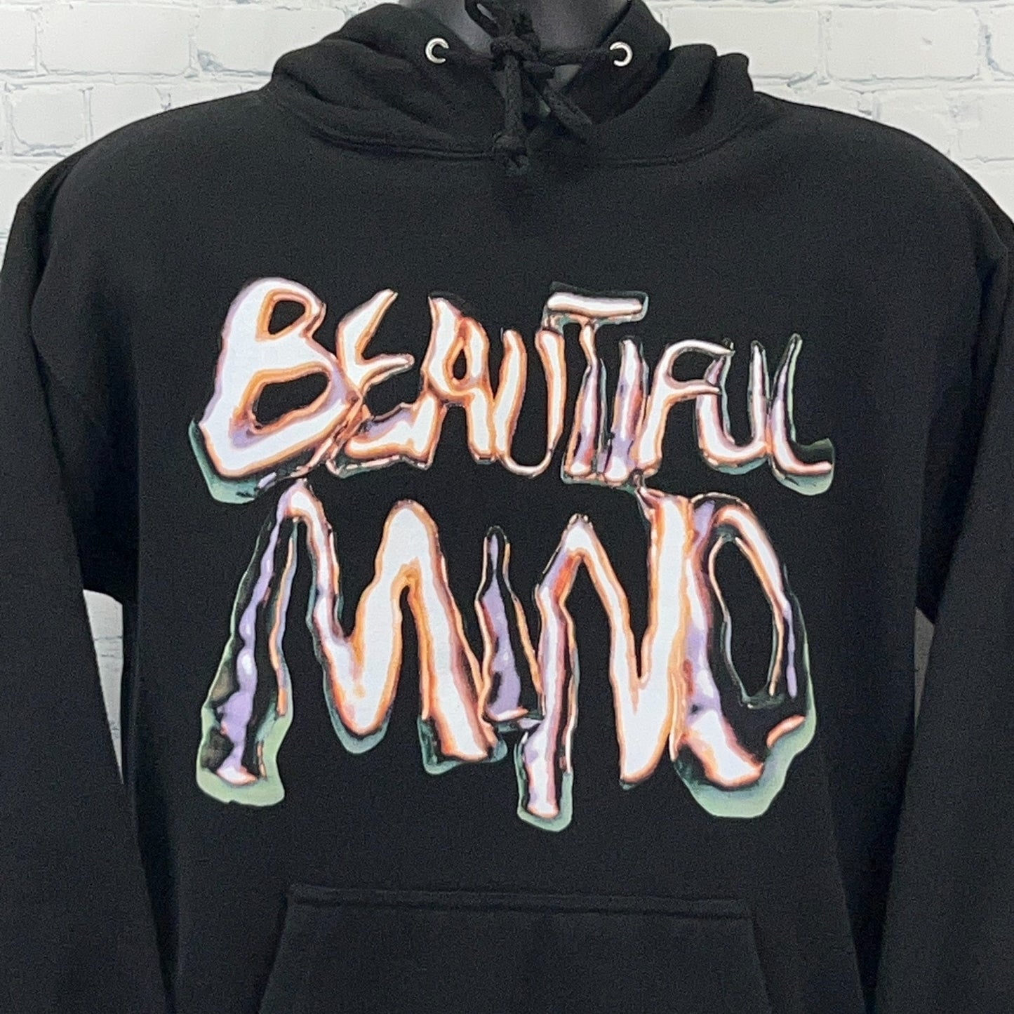 Rod Wave Beautiful Mind Hoodie Hooded Sweatshirt Black Rapper Hip Hop M Medium