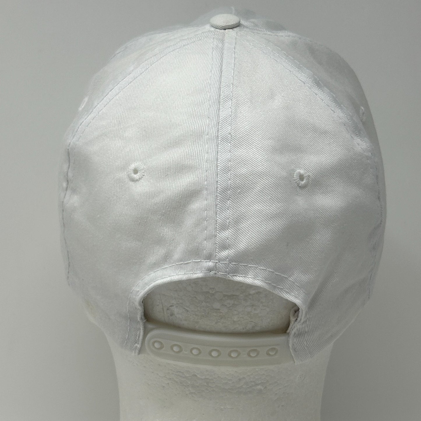 Vintage 90s Greens Supper Club Green Valley Hat Baseball Cap Golf Snapback White