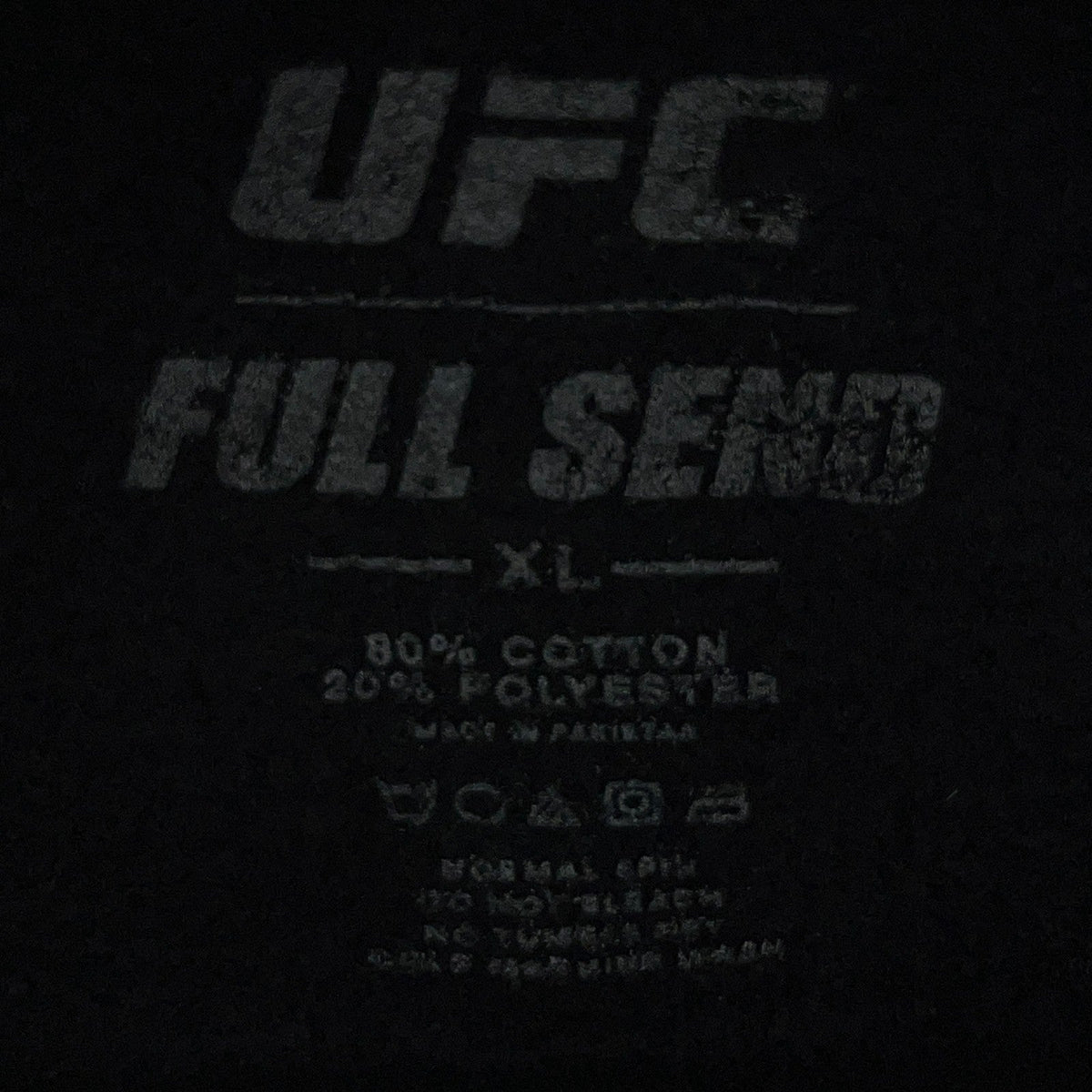 UFC x Full Send Las Vegas Skyline Black Hoodie Sweatshirt Nelk Boys XL X-Large
