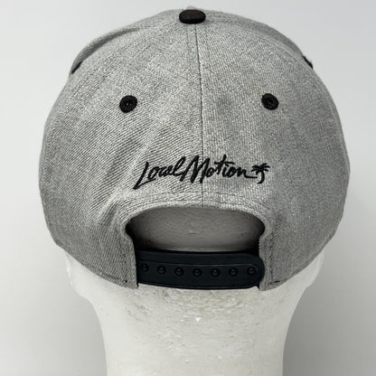 Local Motion Hawaii New Era 9FIFTY Snapback Hat Baseball Cap Gray Hawaiian Surf
