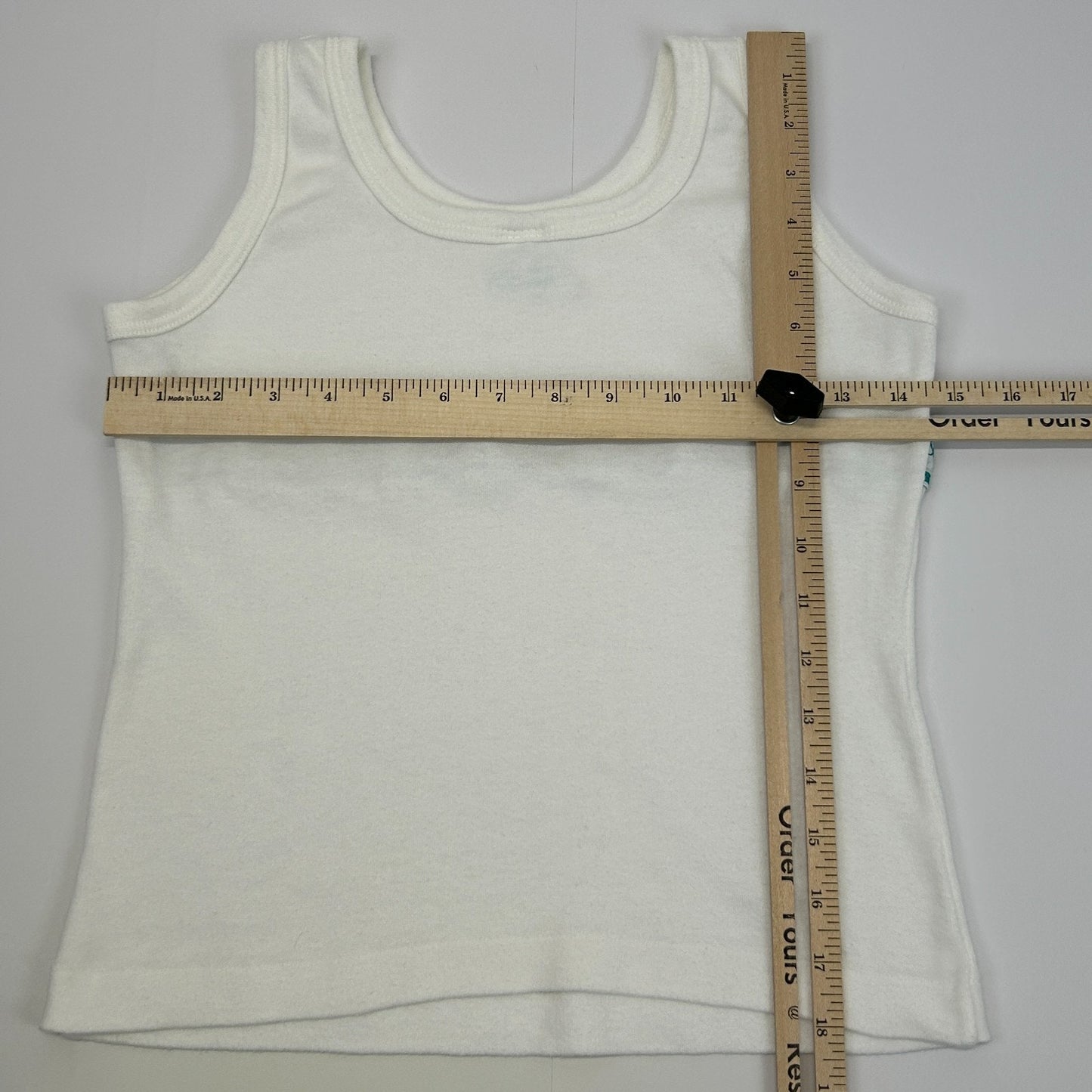 Vintage Salem Slim Lights Tank Top Womens XXS 2XS White 70s 80s Cigarettes Shirt