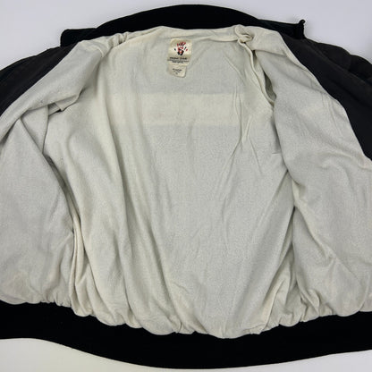 Vintage 90s Distressed Kurzweil Music Systems Jacket Synthesizer Black M Medium