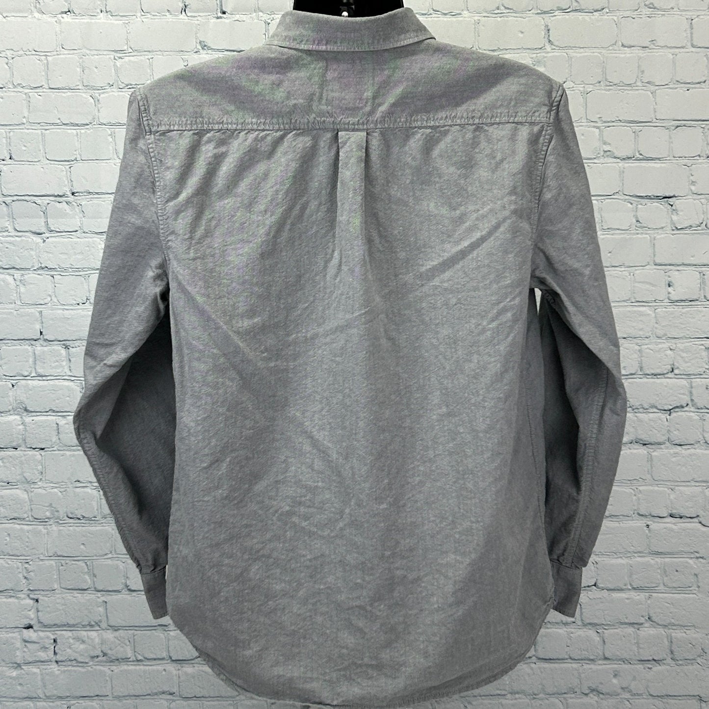 Vans x Chima Ferguson Button Front Shirt Gray Wolf Logo Skater Skating L Large - Neon Vintage