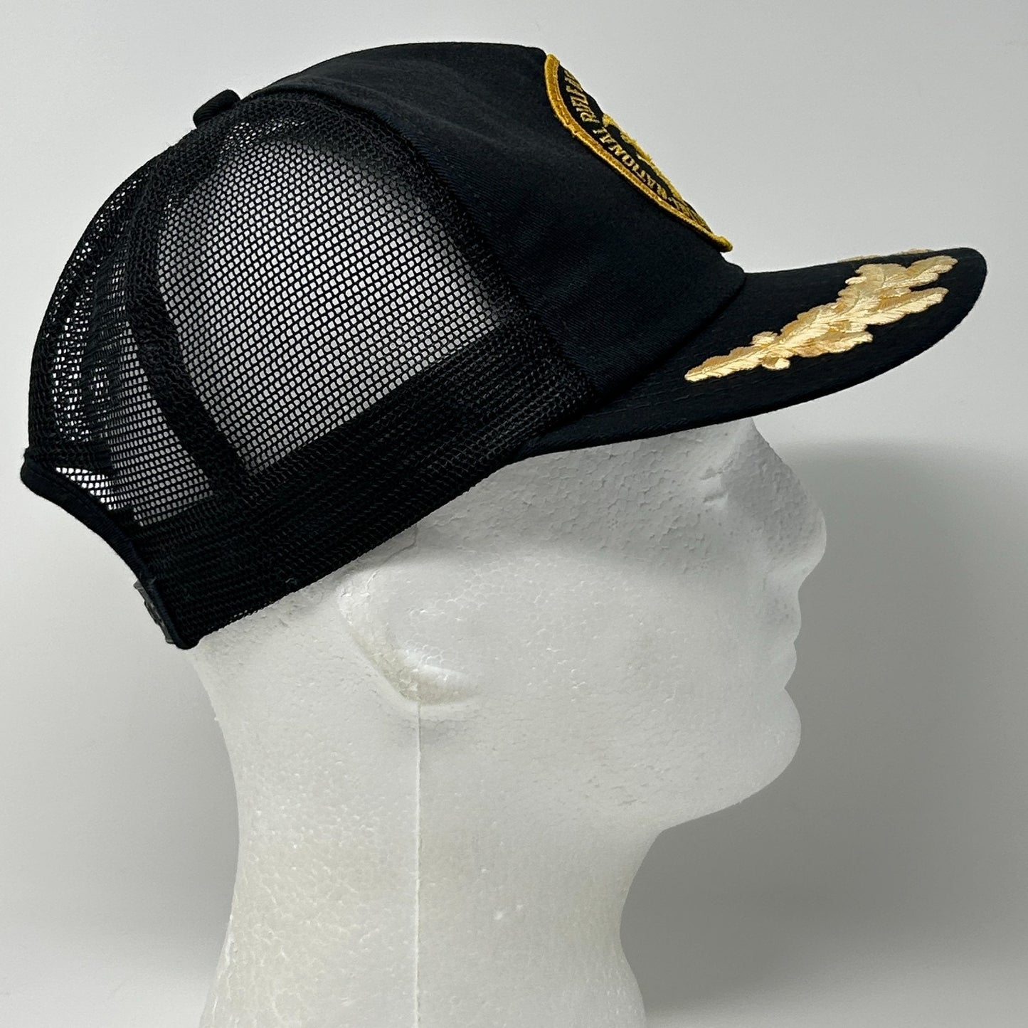 Vintage NRA Trucker Hat Baseball Cap National Rifle Association Snapback Black