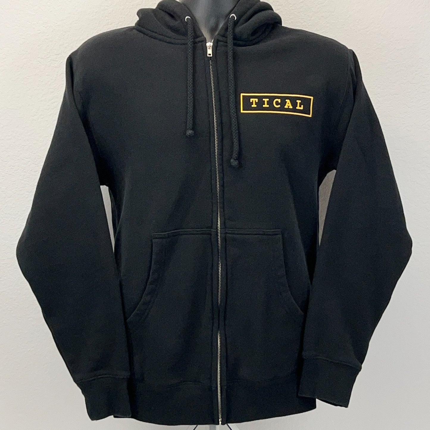 Tical Method Man Dead Eye Hoodie Hooded Sweatshirt Wu-Tang Clan Black S Small