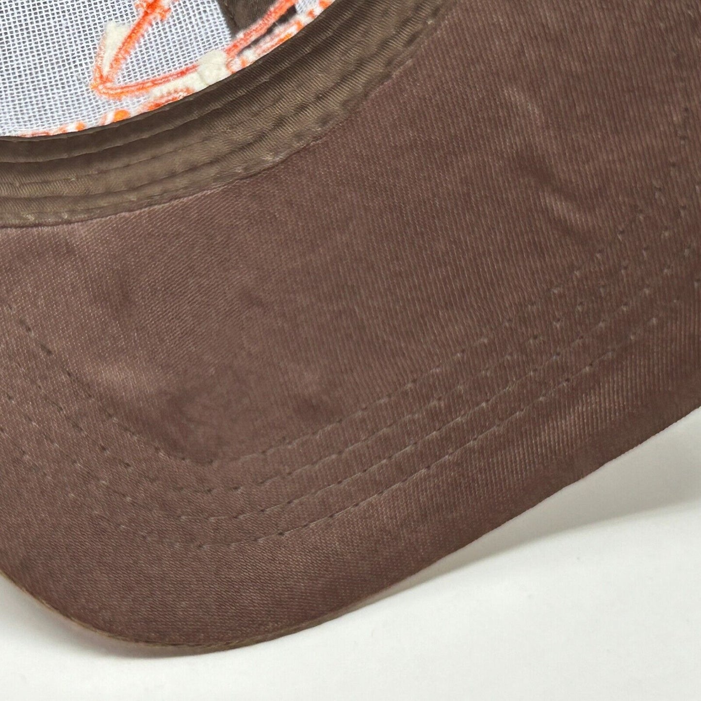 Gorra de béisbol de los Cleveland Browns, gorra con correa trasera, color marrón, fútbol americano de la NFL, de seis paneles