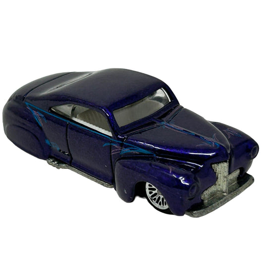 1941 Ford Coupe Tail Dragger Hot Wheels Collectible Diecast Car Purple Vintage