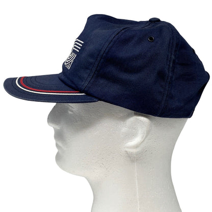 ICG Propane Snapback Hat Vintage 80s Canada Blue 5 Five Panel Baseball Cap