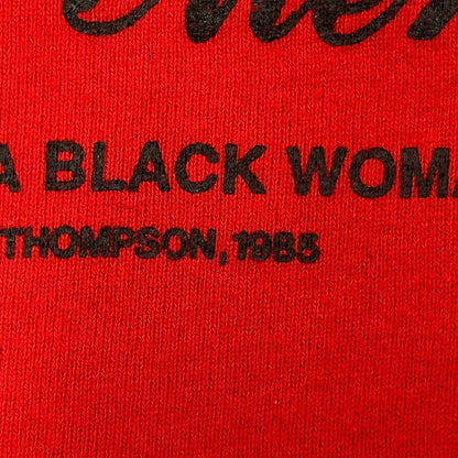 The Diary of Black Men Vintage 80s Sweatshirt Medium African American Mens Red