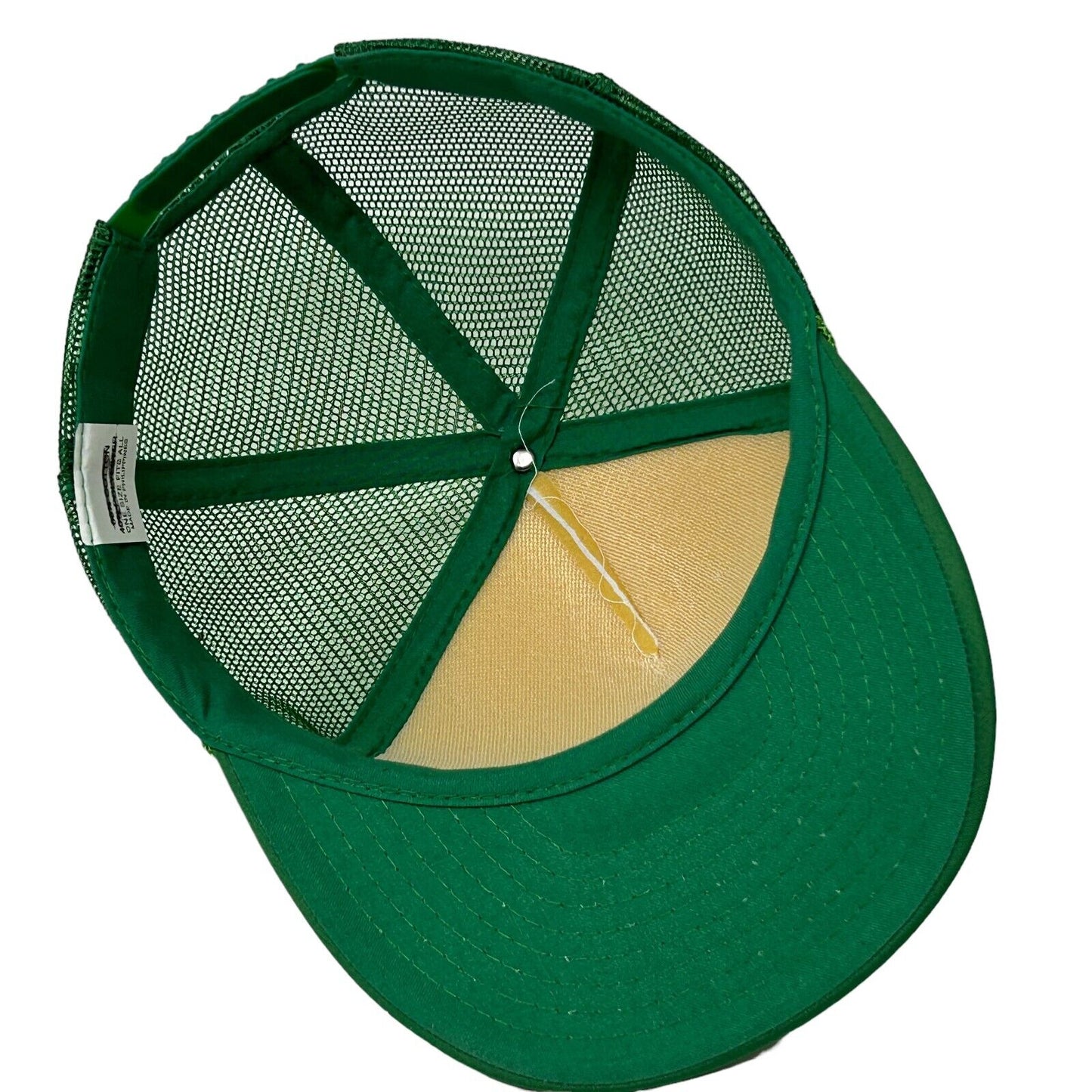 Gorra de camionero Sons of Erin Las Vegas, gorra de béisbol verde vintage de los años 90 con cierre trasero de estilo irlandés