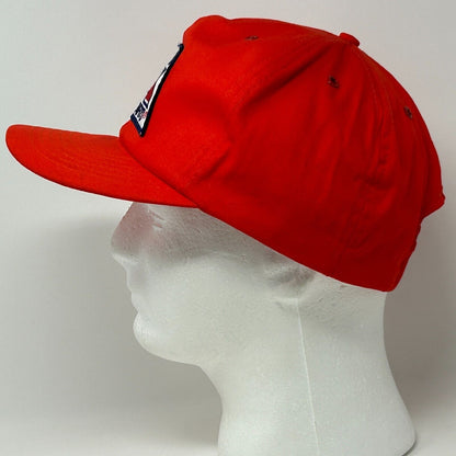 Big A Auto Parts Vintage Trucker Baseball Hat Cap 80s Snapback Orange Six Panel