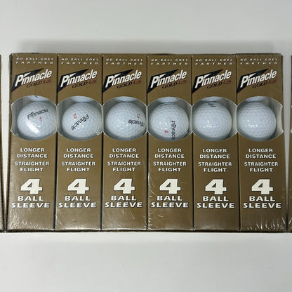 Lot of 48 Pinnacle Gold LS Cut Proof Golf Balls Golfer Golfing White Made In USA - Neon Vintage