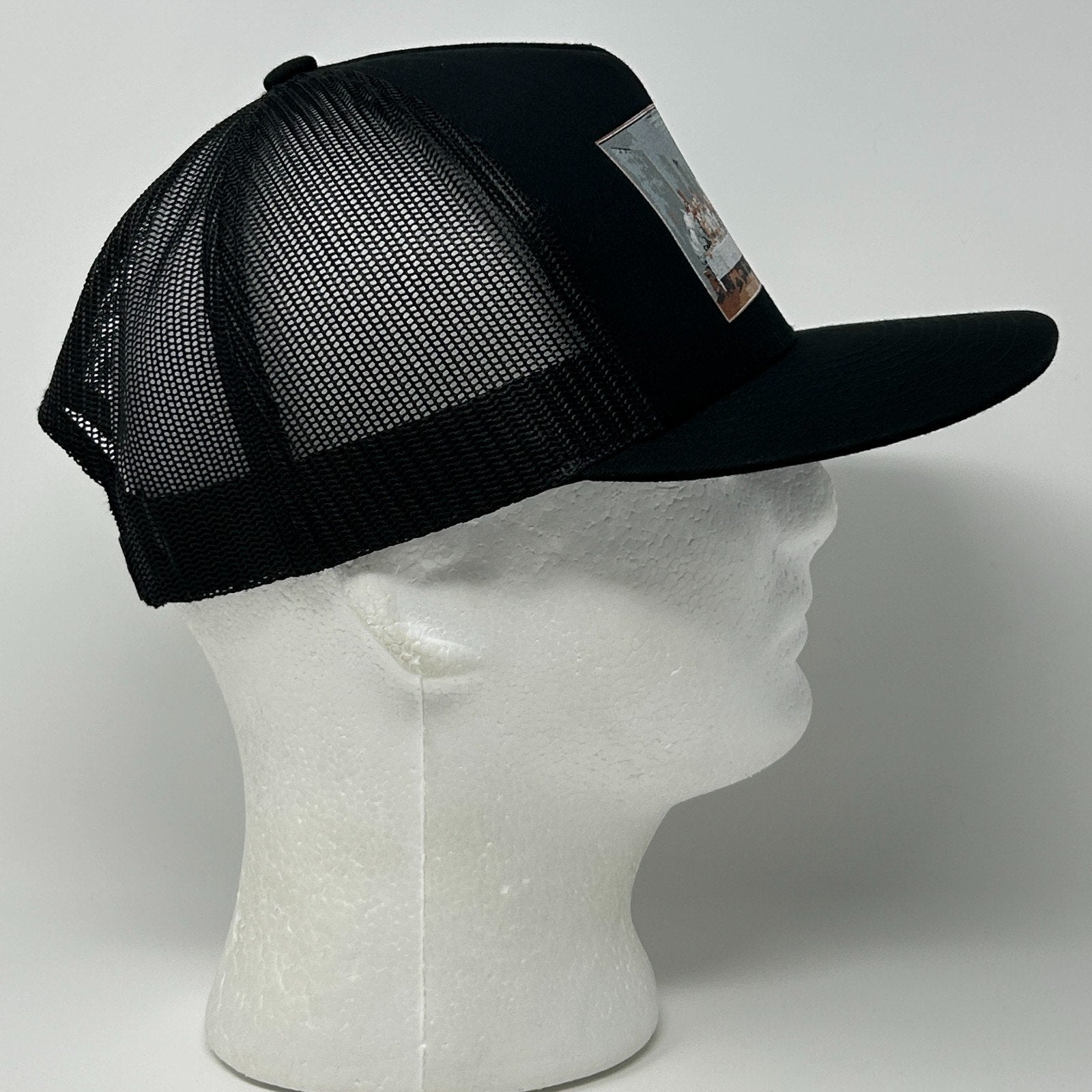 The Last Supper Leonardo da Vinci Trucker Hat Baseball Cap Jesus Snapback Black - Neon Vintage