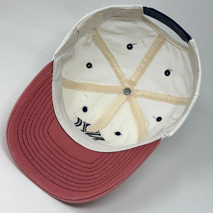 Vintage 90s New York NY Yankees Hat Baseball Cap MLB Snapback White 6 Panel