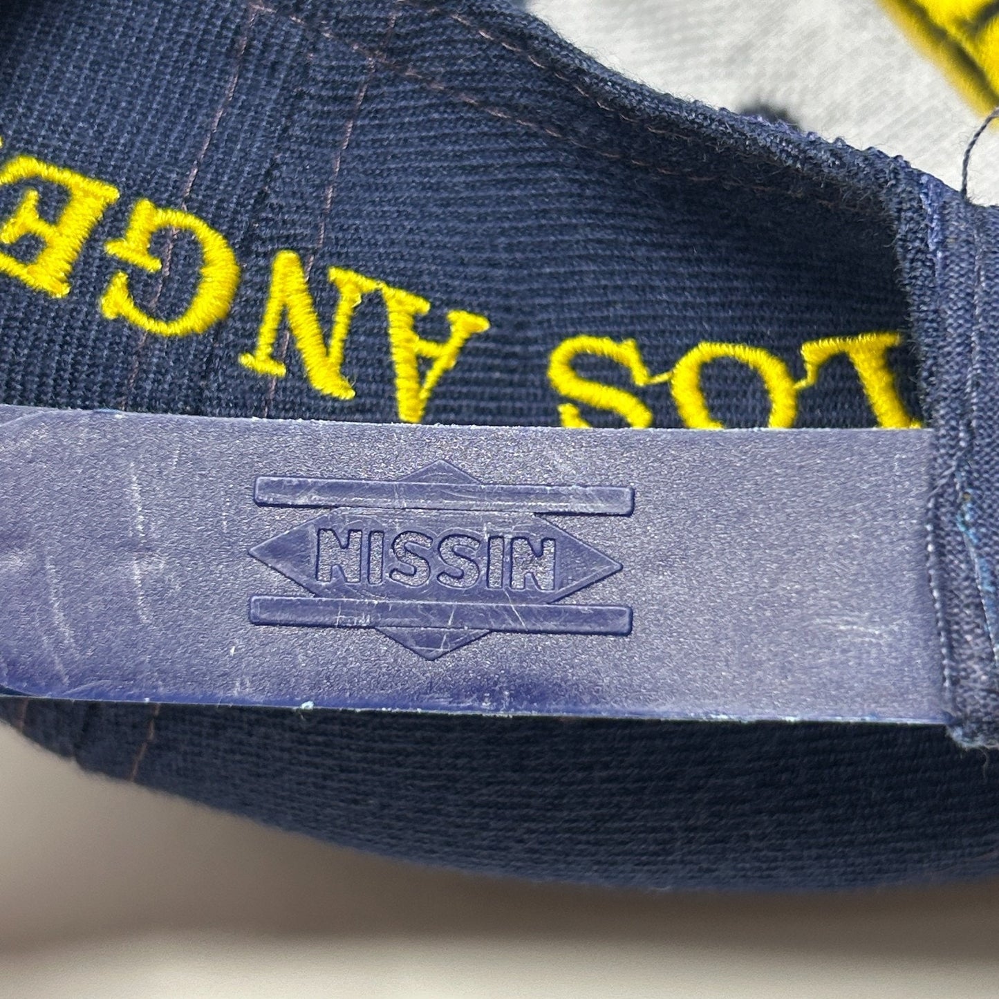 Vintage FBI Los Angeles Hat Cap Blue Federal Bureau of Investigation LA Snapback