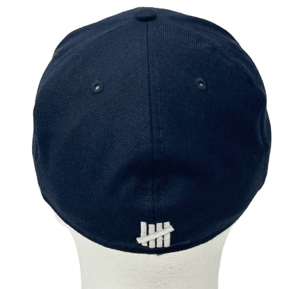 Undefeated x New Era Wool Hat Blue 02-12 Eagle 59Fifty Baseball Cap Fitted 7 1/4