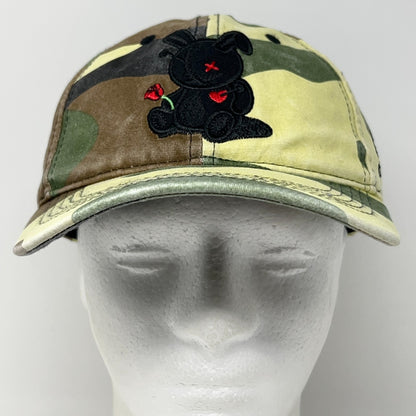 BKYS Lucky Charm Hat Baseball Cap Black Keys Rabbit Camouflage Strapback Green