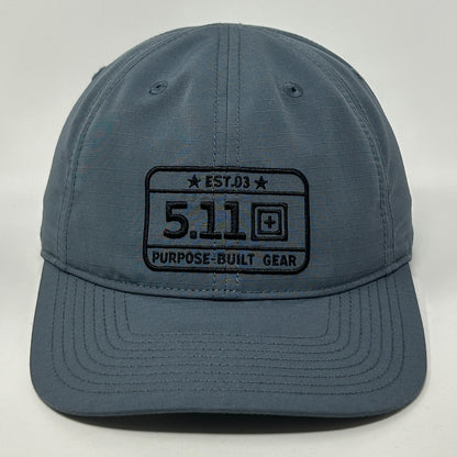 Gray 511 Hat with embroidered logo and 'Purpose-Built Gear' detail on the front view