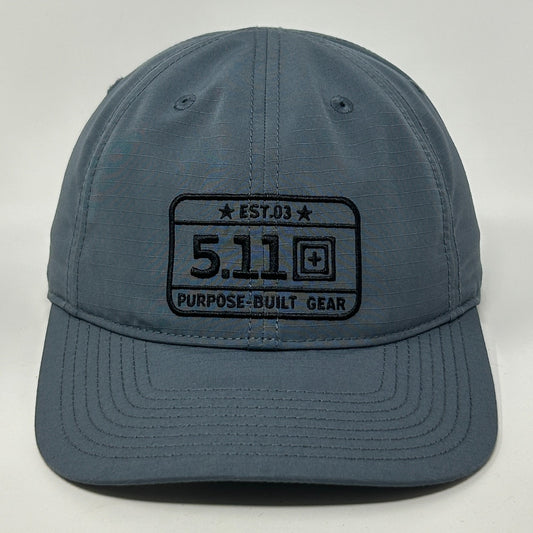 Gray 511 Hat with embroidered logo and 'Purpose-Built Gear' detail on the front view
