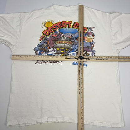 Desert Bar Nellie E Saloon T Shirt XL X-Large Arizona Colorado River Pocket Tee