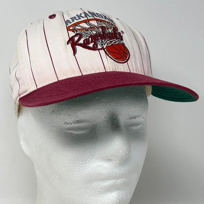Vintage 90s Arkansas Razorbacks Basketball Hat Baseball Cap White Hogs Snapback