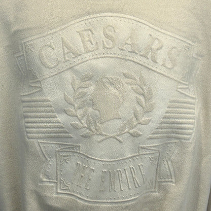 Caesars Palace Las Vegas Vintage Sweatshirt Small 90s Casino USA Made Mens Ivory