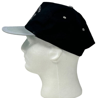 Flint Police Department Gym Vintage 90s Hat Michigan Black Snapback Baseball Cap