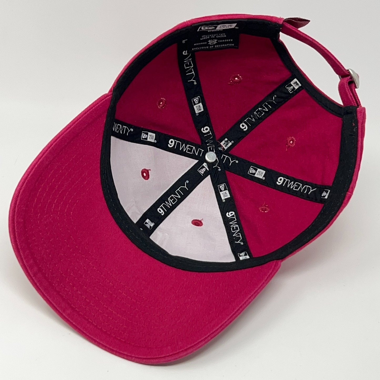 Las Vegas Golden Knights Womens Hat Baseball Cap NHL New Era Strapback Pink