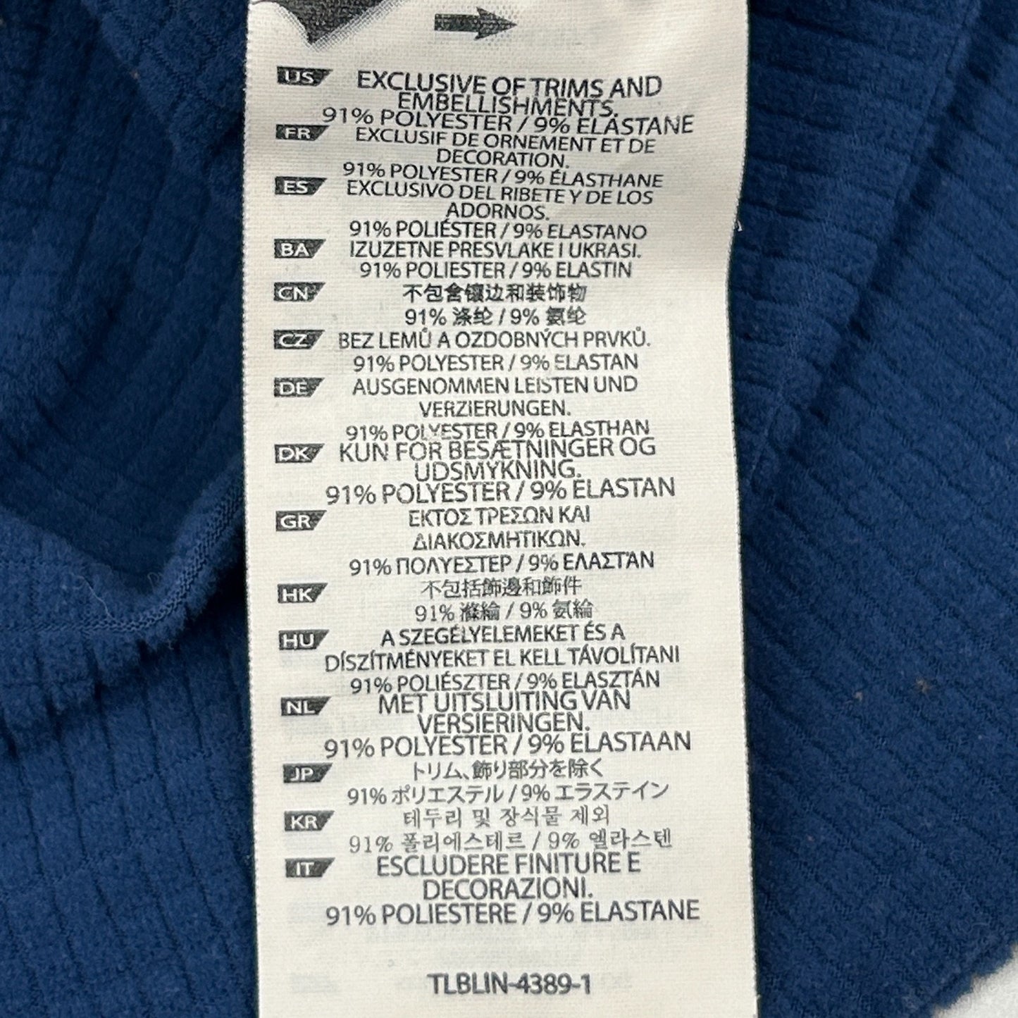 5.11 Tactical Stratos 1/4 Quarter Zip Fleece Pullover Shirt Blue Womens M Medium