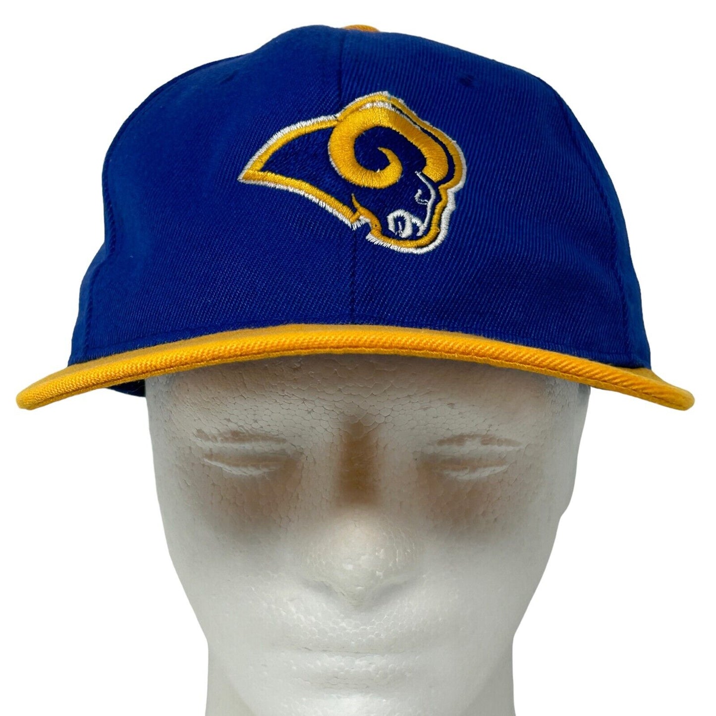 Los Angeles LA Rams Vintage 90s Hat Blue NFL Football Snapback Baseball Cap