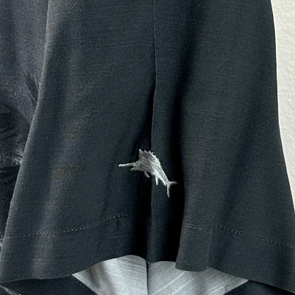 Las Vegas Raiders Tommy Bahama Hawaiian Camp Shirt NFL Button Front Gray XXL 2XL