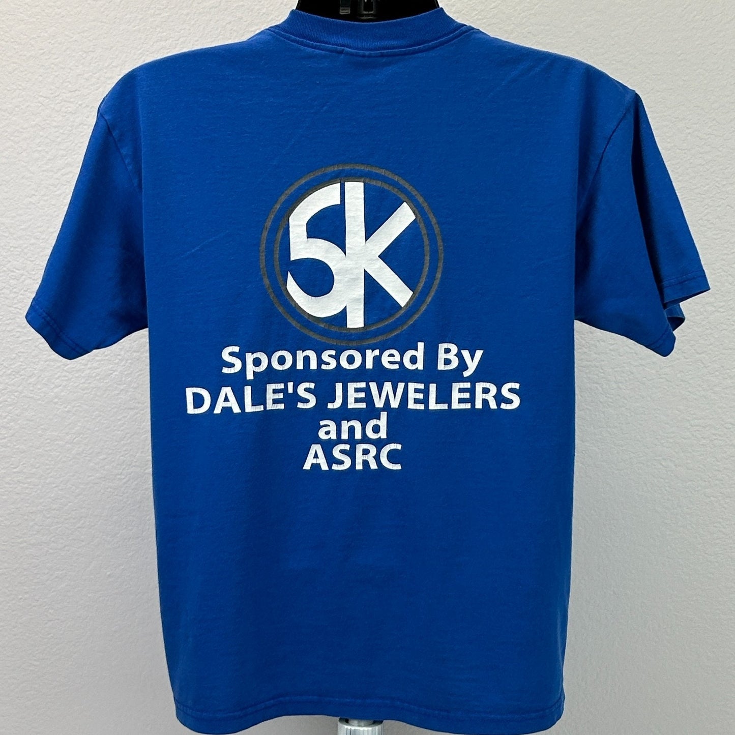 Vintage Y2Ks 2000 Ricks College Homecoming 5K T Shirt BYU Idaho Blue Tee L Large