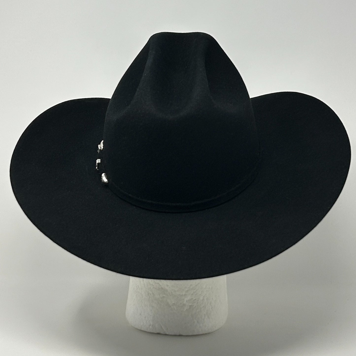Resistol 6X Beaver Cowboy Hat Western CSCOLE 4 Inch Brim Long Oval Black 7 1/4
