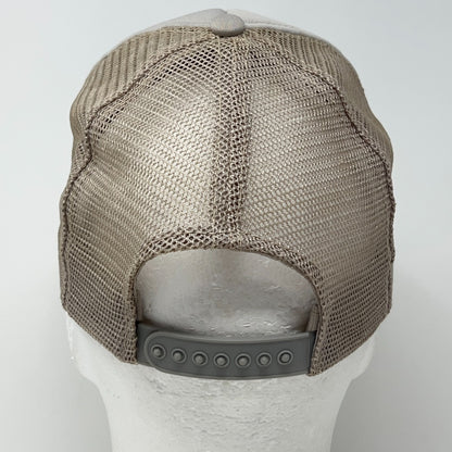 Vintage 80s WSHS Band Booster Trucker Hat Baseball Cap High School Snapback Gray