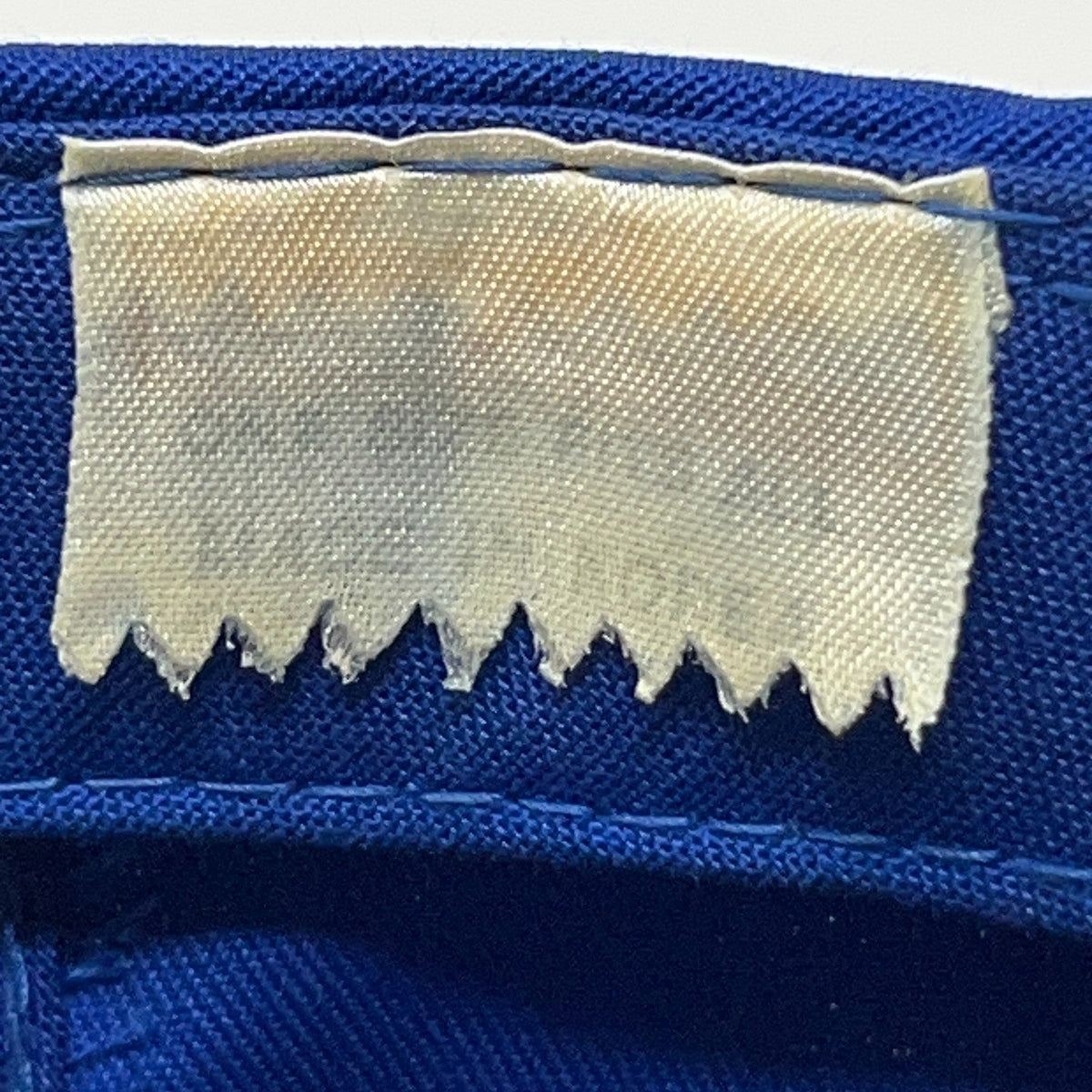 ヴィンテージ 90年代 Hussong's エンセナダ メキシコ ワニ革 ブルー スナップバック ベースボールキャップ