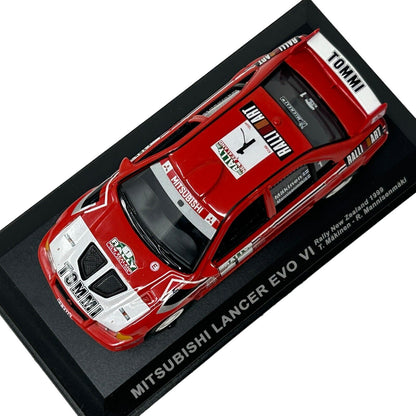 三菱 Lancer EVO VI 1999 年新西兰拉力赛压铸赛车 1/43 Altaya 红色