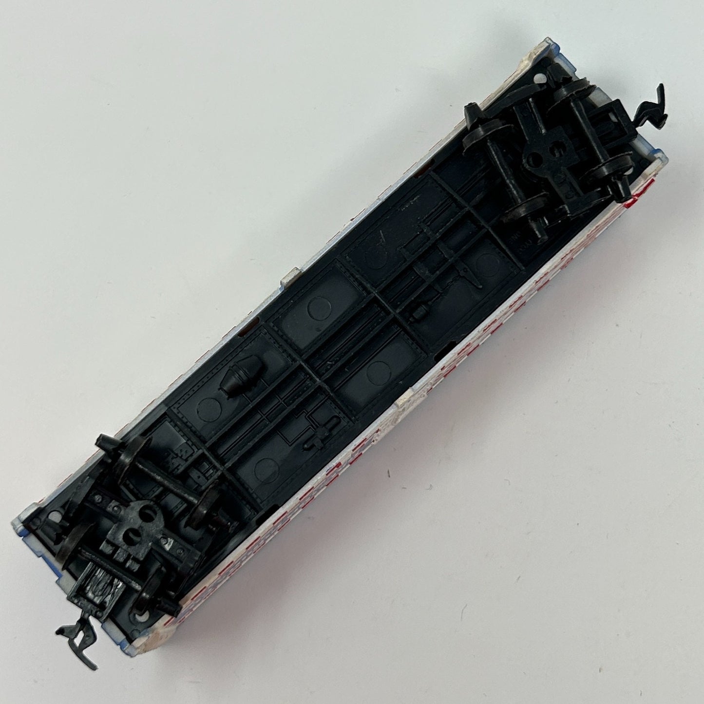 Ralston Purina Co MRS HO Gauge Freight Car Boxcar Scale Model Train Tyco Blue