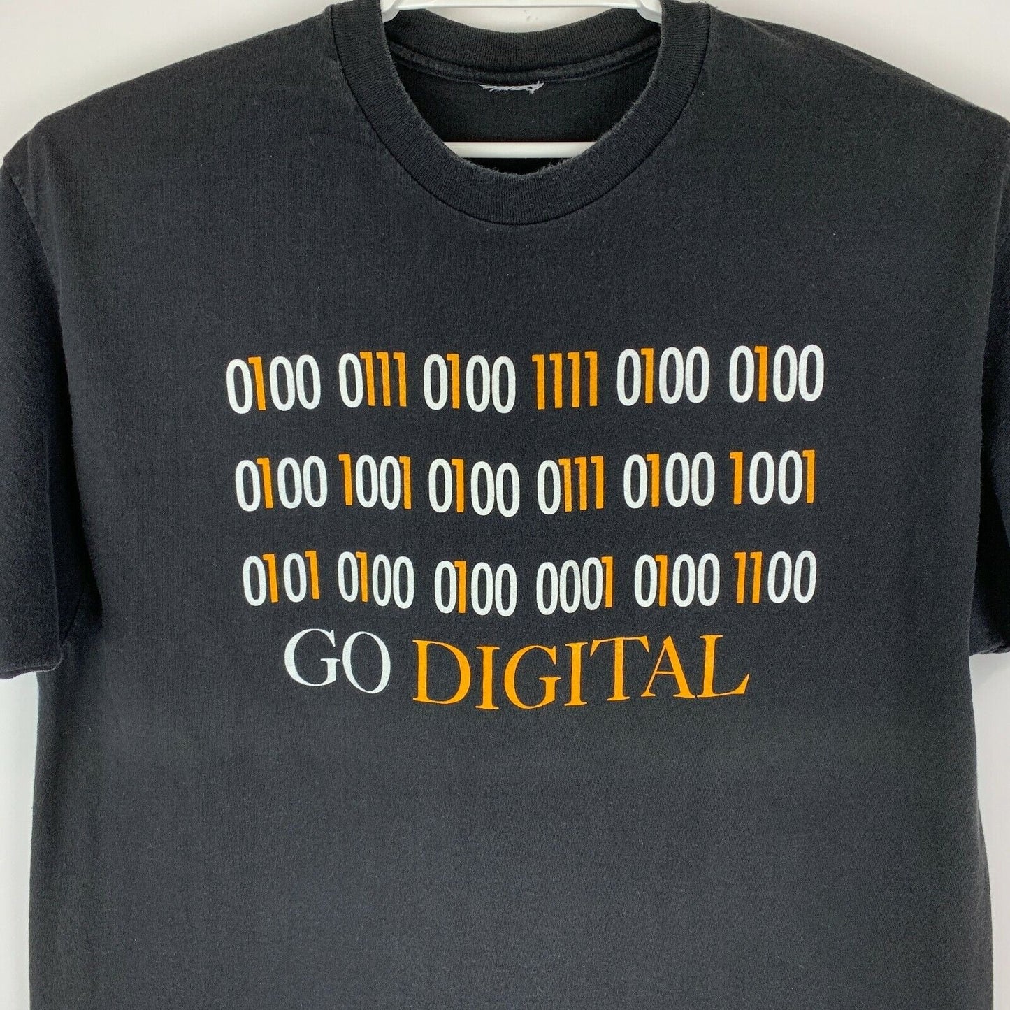 Go Digital Go SMPTE T Shirt X-Large Movie Motion Picture TV Engineers Mens Black