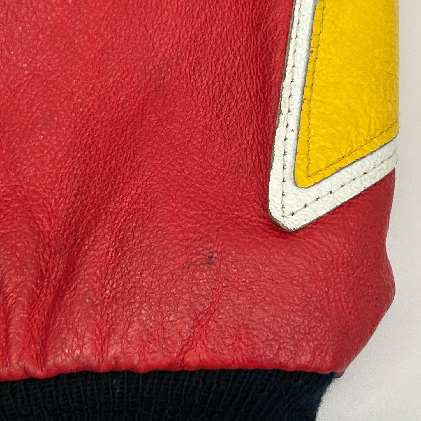 Vintage 90s Snoopy Peanuts Leather Bomber Jacket American Toons Black L Large