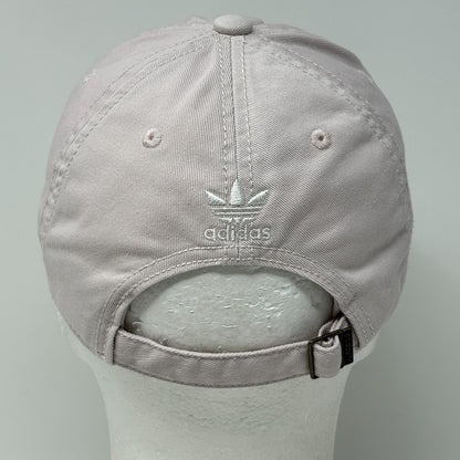 Adidas Trefoil Hat Baseball Cap Pink Logo Strapback 6 Panel
