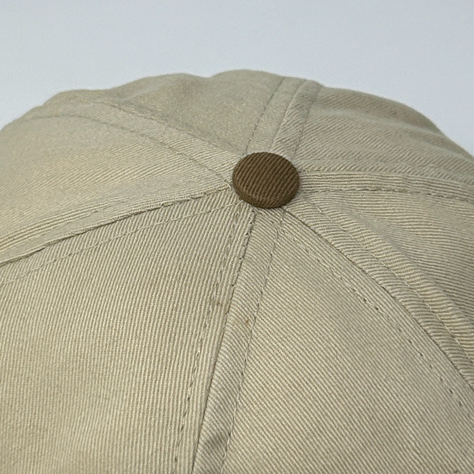 Vintage 90s Bandag Tires Hat Baseball Cap Interstate Tire Co Snapback Beige USA - Neon Vintage