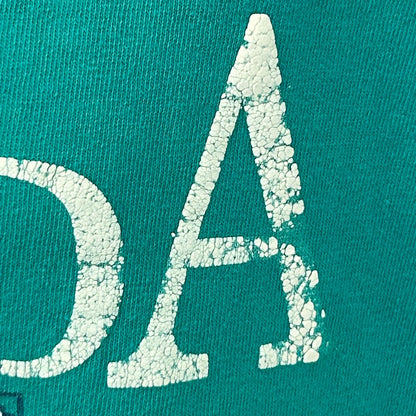 Vintage Florida Beach T Shirt Mens OSFM XXL 2XL Green 90s Seashells Pocket USA