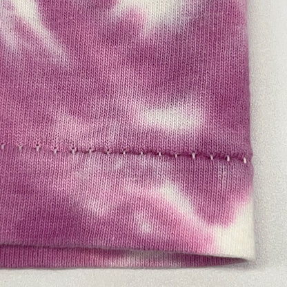 Vintage 90s Tie Dye T Shirt Jesus Christ Shroud of Turin Pink Tee M Medium