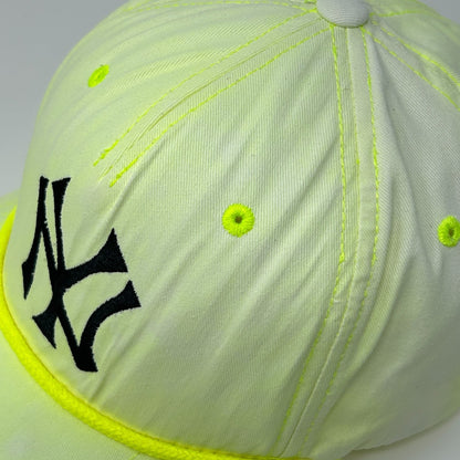 New York NY Yankees Hat Baseball Cap MLB American Needle Snapback Neon Yellow