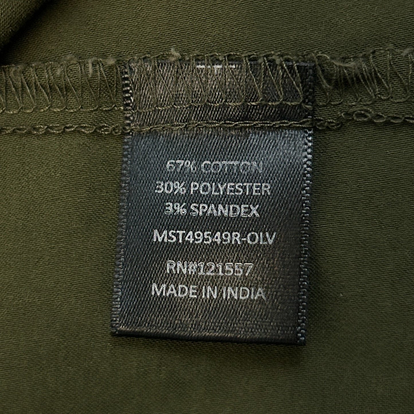 Fried Denim Slim Fit Button Front Shirt Premium Collection Green Mens L Large