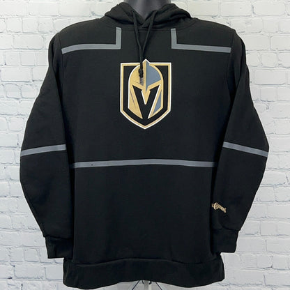 Las Vegas Golden Knights Hoodie Hooded Sweatshirt Station Casinos Black M Medium