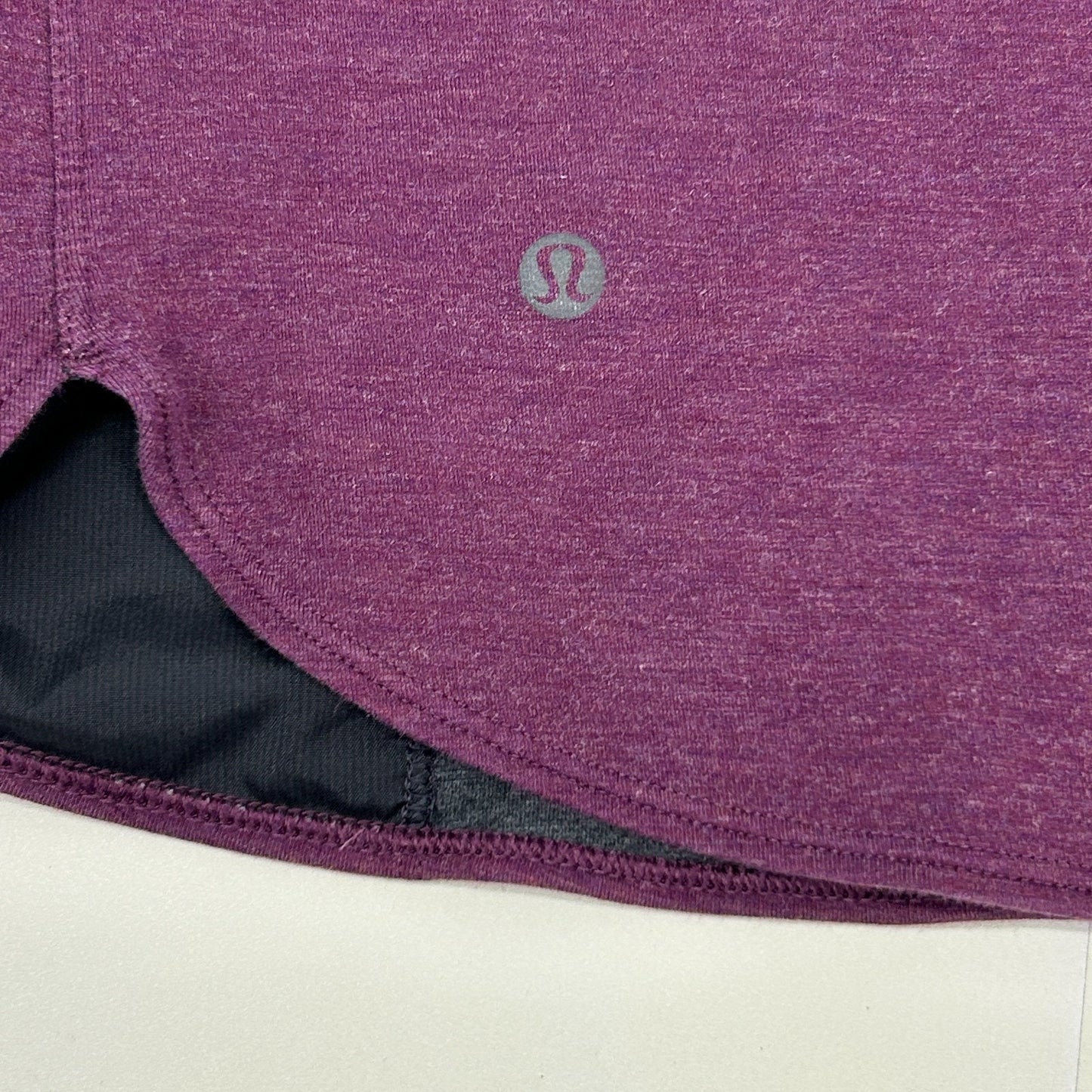 Lululemon Thick Button Front Shirt Pocket Long Sleeve Purple Mens XL X-Large