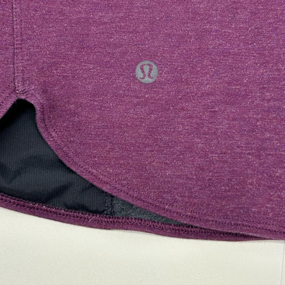 Lululemon Thick Button Front Shirt Pocket Long Sleeve Purple Mens XL X-Large